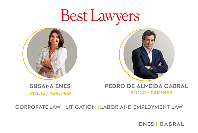 Enes | Cabral distinguished in the Best Lawyers 2025 ranking